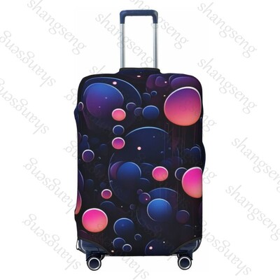 Puncte colorate Îngroșare husă pentru bagaje Elasticitate cărucior husă de praf Protecție valiză Accesorii pentru carcasă