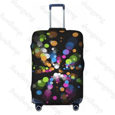 Puncte colorate Îngroșare husă pentru bagaje Elasticitate cărucior husă de praf Protecție valiză Accesorii pentru carcasă
