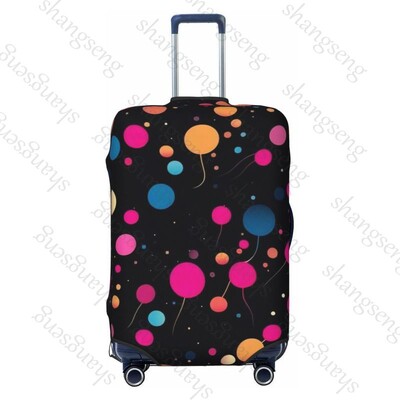 Puncte colorate Îngroșare husă pentru bagaje Elasticitate cărucior husă de praf Protecție valiză Accesorii pentru carcasă