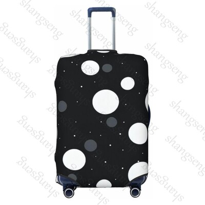 Puncte colorate Îngroșare husă pentru bagaje Elasticitate cărucior husă de praf Protecție valiză Accesorii pentru carcasă