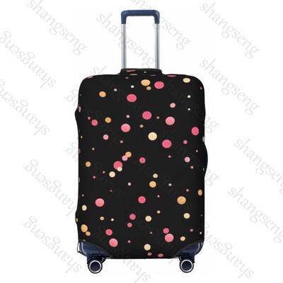 Puncte colorate Îngroșare husă pentru bagaje Elasticitate cărucior husă de praf Protecție valiză Accesorii pentru carcasă