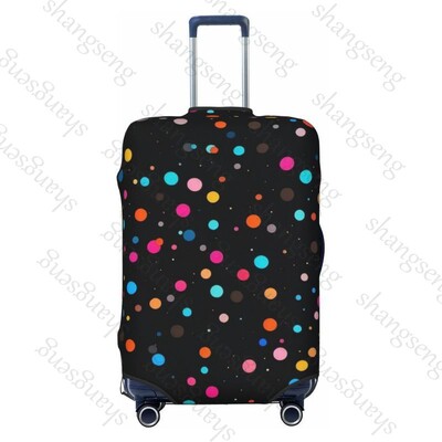 Puncte colorate Îngroșare husă pentru bagaje Elasticitate cărucior husă de praf Protecție valiză Accesorii pentru carcasă