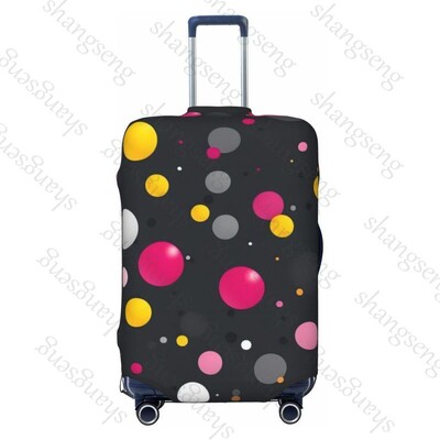 Puncte colorate Îngroșare husă pentru bagaje Elasticitate cărucior husă de praf Protecție valiză Accesorii pentru carcasă