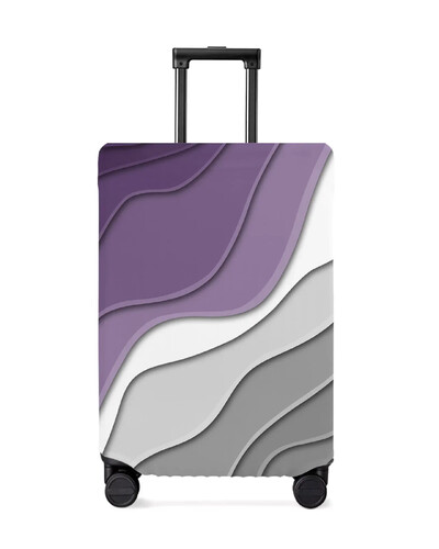 Bež gradijent, moderna geometrijska apstrakcija, navlaka za prtljagu, rastezljiva navlaka za prašinu za putnu torbicu od 18-32 inča