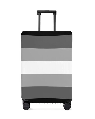 Bež gradijent, moderna geometrijska apstrakcija, navlaka za prtljagu, rastezljiva navlaka za prašinu za putnu torbicu od 18-32 inča