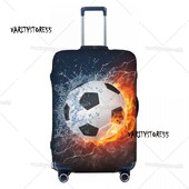 Prilagođeni Nogomet u vatri i vodi Zaštitna navlaka za prtljagu Slatke navlake za putne putne kovčege za nogomet od 18-32 inča