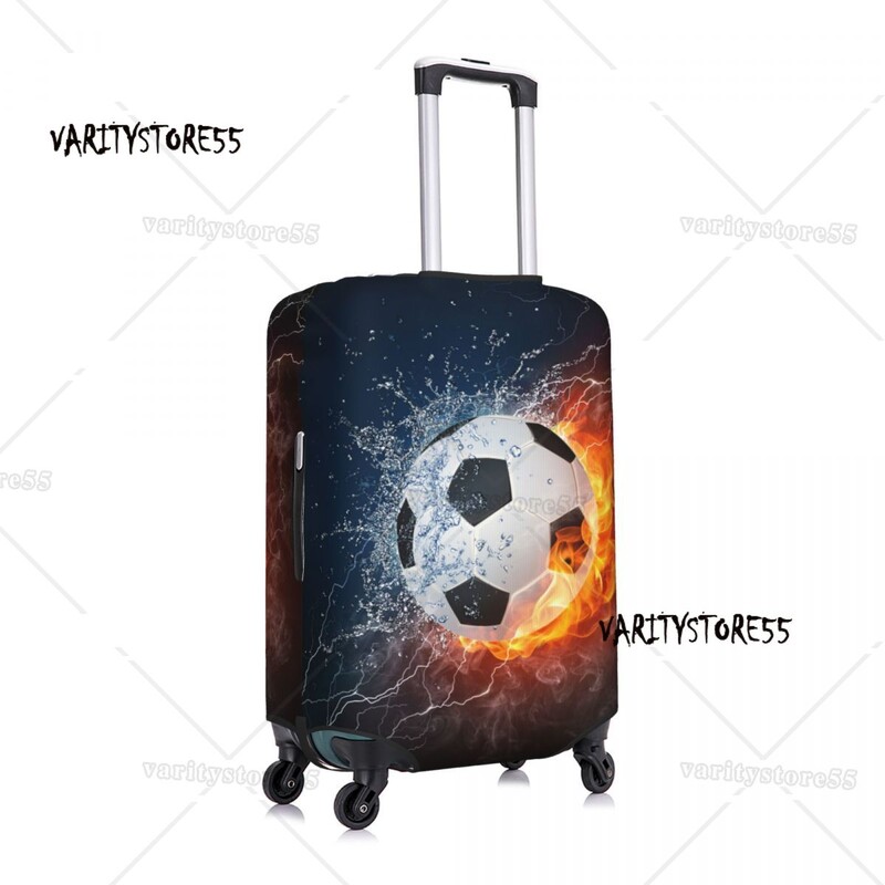 Prilagođeni Nogomet u vatri i vodi Zaštitna navlaka za prtljagu Slatke navlake za putne putne kovčege za nogomet od 18-32 inča
