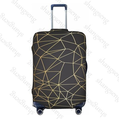 Poligoane geometrice Îngroșare husă pentru bagaje Elasticitate cărucior husă de praf Husă de protecție pentru valiză Accesorii pentru carcasă