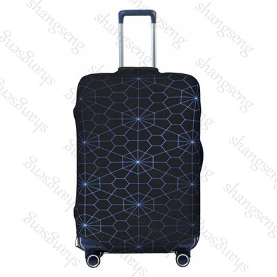 Poligoane geometrice Îngroșare husă pentru bagaje Elasticitate cărucior husă de praf Husă de protecție pentru valiză Accesorii pentru carcasă