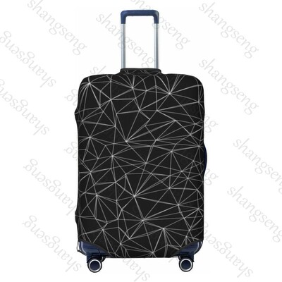 Poligoane geometrice Îngroșare husă pentru bagaje Elasticitate cărucior husă de praf Husă de protecție pentru valiză Accesorii pentru carcasă