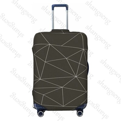 Poligoane geometrice Îngroșare husă pentru bagaje Elasticitate cărucior husă de praf Husă de protecție pentru valiză Accesorii pentru carcasă