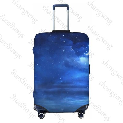 Cer de noapte înstelat Îngroșați Husa pentru bagaje Elasticitate Cărucior husă de praf Protecție valiză Accesorii pentru carcasă