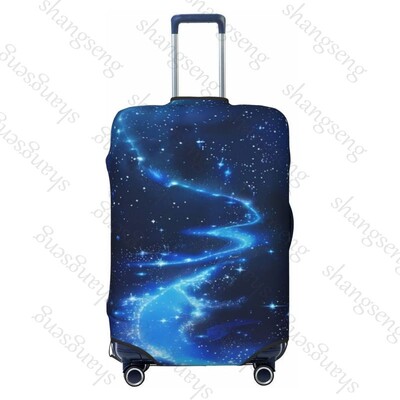 Cer de noapte înstelat Îngroșați Husa pentru bagaje Elasticitate Cărucior husă de praf Protecție valiză Accesorii pentru carcasă