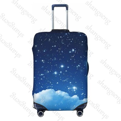 Cer de noapte înstelat Îngroșați Husa pentru bagaje Elasticitate Cărucior husă de praf Protecție valiză Accesorii pentru carcasă