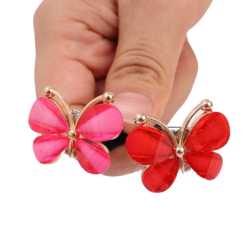Krāsains Butterfly Car Gaisa Kondicionieris Spraudnis Tauriņu Dekora Ornaments Gaisa Izplūdes Saspraudes Dekorācijas Automašīnas Ornamentu Piederumi