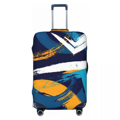 Apstraktna boja Kist Navlaka za kovčeg Blagdanska Crvena Plava Žuta Korisni pribor za prtljagu Poslovna zaštita