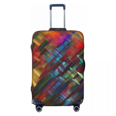 Apstraktna boja Kist Navlaka za kovčeg Blagdanska Crvena Plava Žuta Korisni pribor za prtljagu Poslovna zaštita