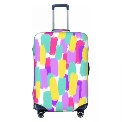 Apstraktna boja Kist Navlaka za kovčeg Blagdanska Crvena Plava Žuta Korisni pribor za prtljagu Poslovna zaštita