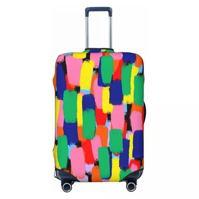 Apstraktna boja Kist Navlaka za kovčeg Blagdanska Crvena Plava Žuta Korisni pribor za prtljagu Poslovna zaštita