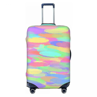 Apstraktna boja Kist Navlaka za kovčeg Blagdanska Crvena Plava Žuta Korisni pribor za prtljagu Poslovna zaštita