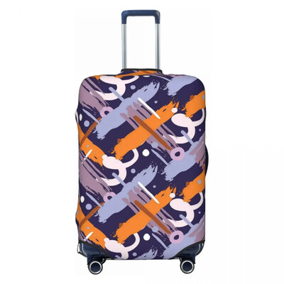 Apstraktna boja Kist Navlaka za kovčeg Blagdanska Crvena Plava Žuta Korisni pribor za prtljagu Poslovna zaštita