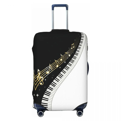 Notație muzicală Note muzicale Protector pentru husă pentru bagaje Huse pentru valiză de călătorie la modă pentru 18-32 inci