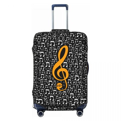 Notație muzicală Note muzicale Protector pentru husă pentru bagaje Huse pentru valiză de călătorie la modă pentru 18-32 inci