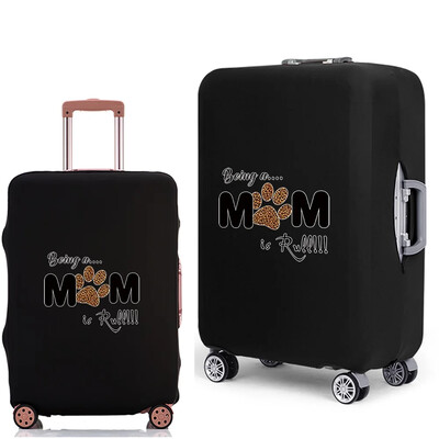 Valisă pentru bagaje Husă de praf Urme de pași Husă de protecție pentru bagaje pentru cărucior de călătorie portabil de 18-28" Accesorii de călătorie