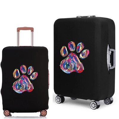 Valisă pentru bagaje Husă de praf Urme de pași Husă de protecție pentru bagaje pentru cărucior de călătorie portabil de 18-28" Accesorii de călătorie