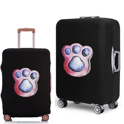Valisă pentru bagaje Husă de praf Urme de pași Husă de protecție pentru bagaje pentru cărucior de călătorie portabil de 18-28" Accesorii de călătorie
