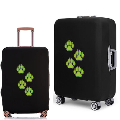 Valisă pentru bagaje Husă de praf Urme de pași Husă de protecție pentru bagaje pentru cărucior de călătorie portabil de 18-28" Accesorii de călătorie