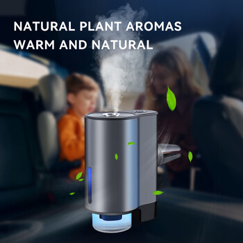 Humidifier Essential Oil Diffuser Smart Car Air Aromatherapy Diffuser, Fragrance Car Αποσμητικά χώρου με τρία ρυθμιζόμενα