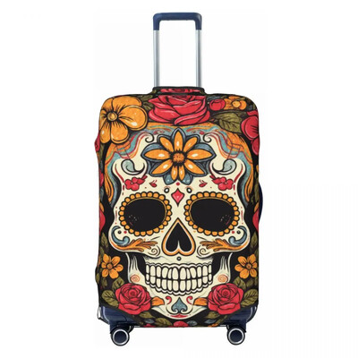 Retro miglājs akvareļkrāsu čemodāna vāks zelta mandala boho noderīgs kruīza ceļojuma aizsargs bagāžas piederumi brīvdienās