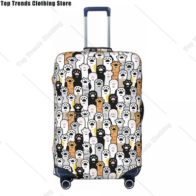 Rainbow Dog Lab Model Inimă Husă pentru bagaje Drăguț Valisă Protectoare Acoperi costum pentru 18-32 inch