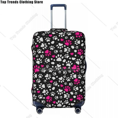 Rainbow Dog Lab Model Inimă Husă pentru bagaje Drăguț Valisă Protectoare Acoperi costum pentru 18-32 inch