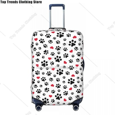 Rainbow Dog Lab Model Inimă Husă pentru bagaje Drăguț Valisă Protectoare Acoperi costum pentru 18-32 inch