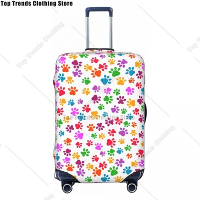 Rainbow Dog Lab Model Inimă Husă pentru bagaje Drăguț Valisă Protectoare Acoperi costum pentru 18-32 inch