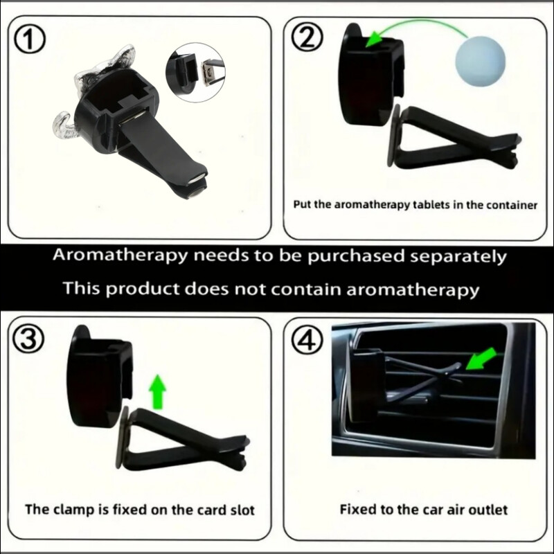 1 set de ruj/buze de ieșire de aer din cristal strălucitor pentru decorare Clip pentru odorizant, parfum natural, accesorii pentru aromaterapie pentru mașină