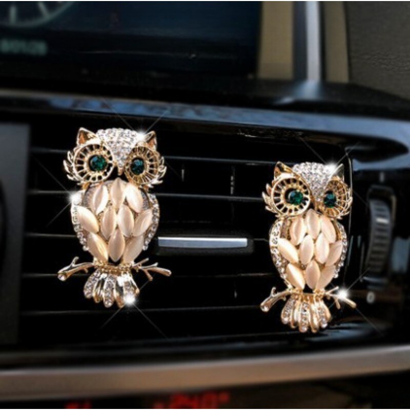 Automašīnas gaisa izplūdes atveres metāla dimanta pūces gaisa izplūdes klips auto ar auto smaržu dekorēšanas radošumu