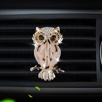 Pearl Owl Car Decoration Автомобилен освежител за въздух Auto Outlet Парфюм Щипка Арома дифузор Автомобилни аксесоари Автомобилни орнаменти Подаръци