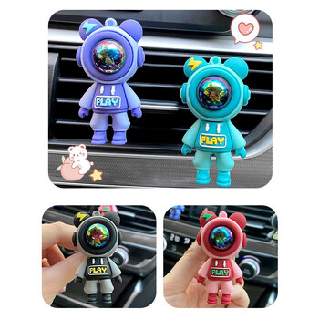 Car Air Outlet Perfume Clip Cartoon Astronaut Αποσμητικό αέρα Κλιματισμός Έξοδος αέρα Aromatherapy Διακόσμηση εσωτερικού αυτοκινήτου