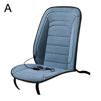 Grijana navlaka za autosjedalicu Jastuk za grijanje automobila Zimska grijana sjedala Grijač za autosjedalicu 12V Jastuk za leđa i sjedalo