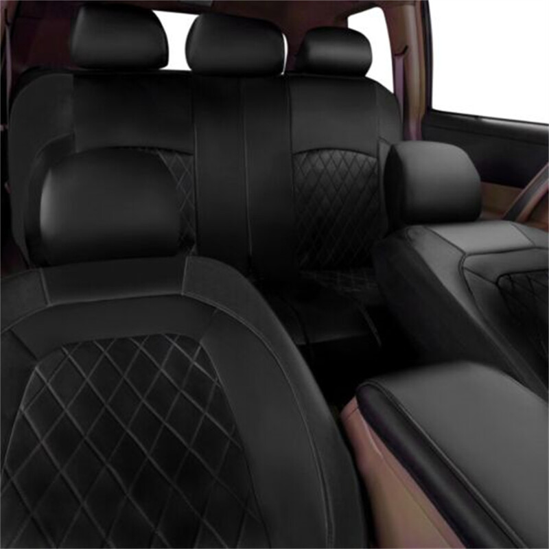 9 buc/set husă scaun mașină piele PU set complet husă protectoare scaun complet înconjurată husă universală pentru scaune impermeabilă interior auto