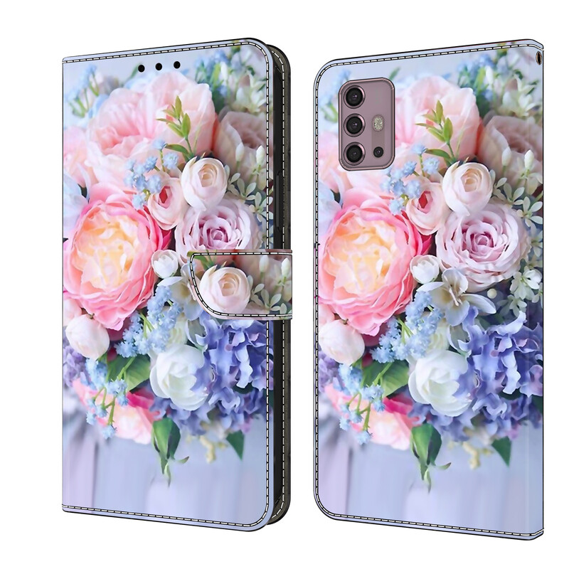 Noul model de comerț exterior potrivit pentru husa de telefon mobil din piele de cristal Nokia G21/G11 G60 inserție portofel