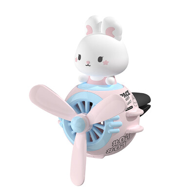 Odorizant auto Urs pilot Accesorii auto Difuzor de parfum interior Dispozitiv de ieșire cu elice rotative Design magnetic de parfum