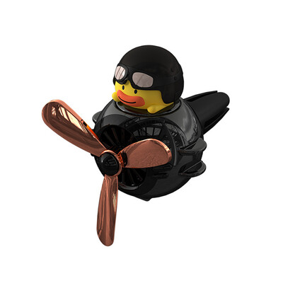 Odorizant auto Urs pilot Accesorii auto Difuzor de parfum interior Dispozitiv de ieșire cu elice rotative Design magnetic de parfum