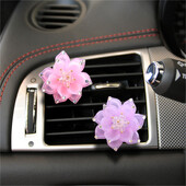 Stezaljka za parfeme za automobil Otvor za izlaz zraka za automobil Osvježivač zraka za automobil Raspršivač mirisa cvijeta breskve Dodatna oprema za ukrašavanje automobila Svjež zrak