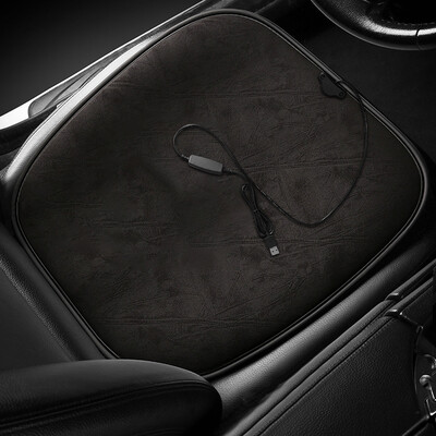 USB 5V 2.1A Pernă pentru scaun pentru încălzire mașină Pernă pentru căldură iarnă Pernă pătrată mică Pernă de încălzire scurtă flocata Pernă de jos