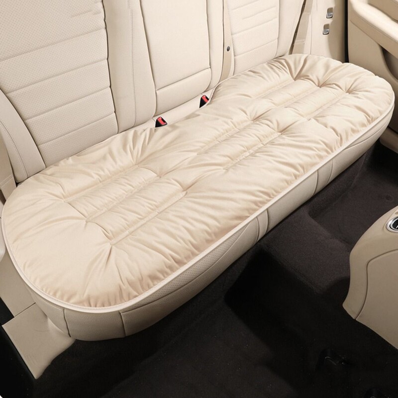 Confortabil Păstrați-vă la căldură Huse pentru scaun auto din pluș Respirabil, anti-alunecare, Covoraș de protecție pentru scaun auto, moale, anti-fouling, Pernă pentru scaun auto