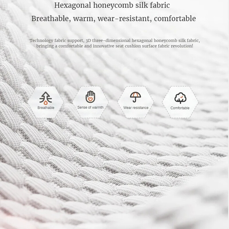 Pernă pentru scaunul de mașină din mătase de gheață Ventilatie Confortabilă, durabilă Four Seasons Husă universală pentru scaunul din față cu o singură mașină